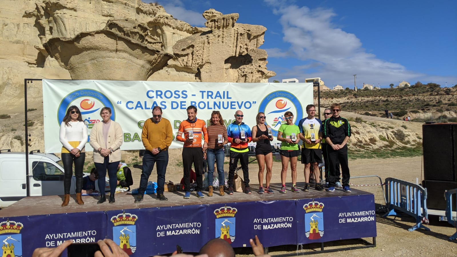 El domingo 26 de enero tuvo lugar la VII edicin del Trail Calas de Bolnuevo.